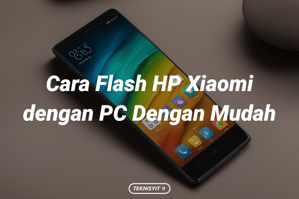 Cara Flash HP Xiaomi dengan PC Dengan Mudah