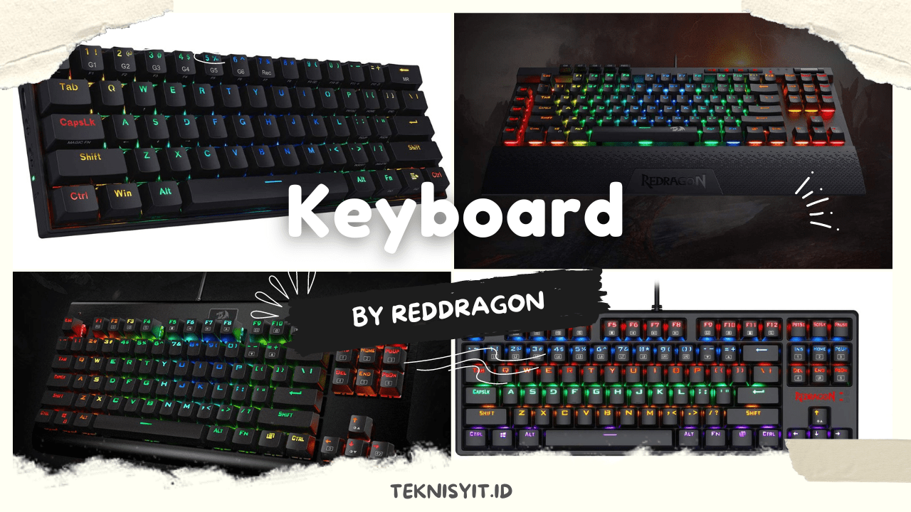 Keyboard Mechanical by reddragon