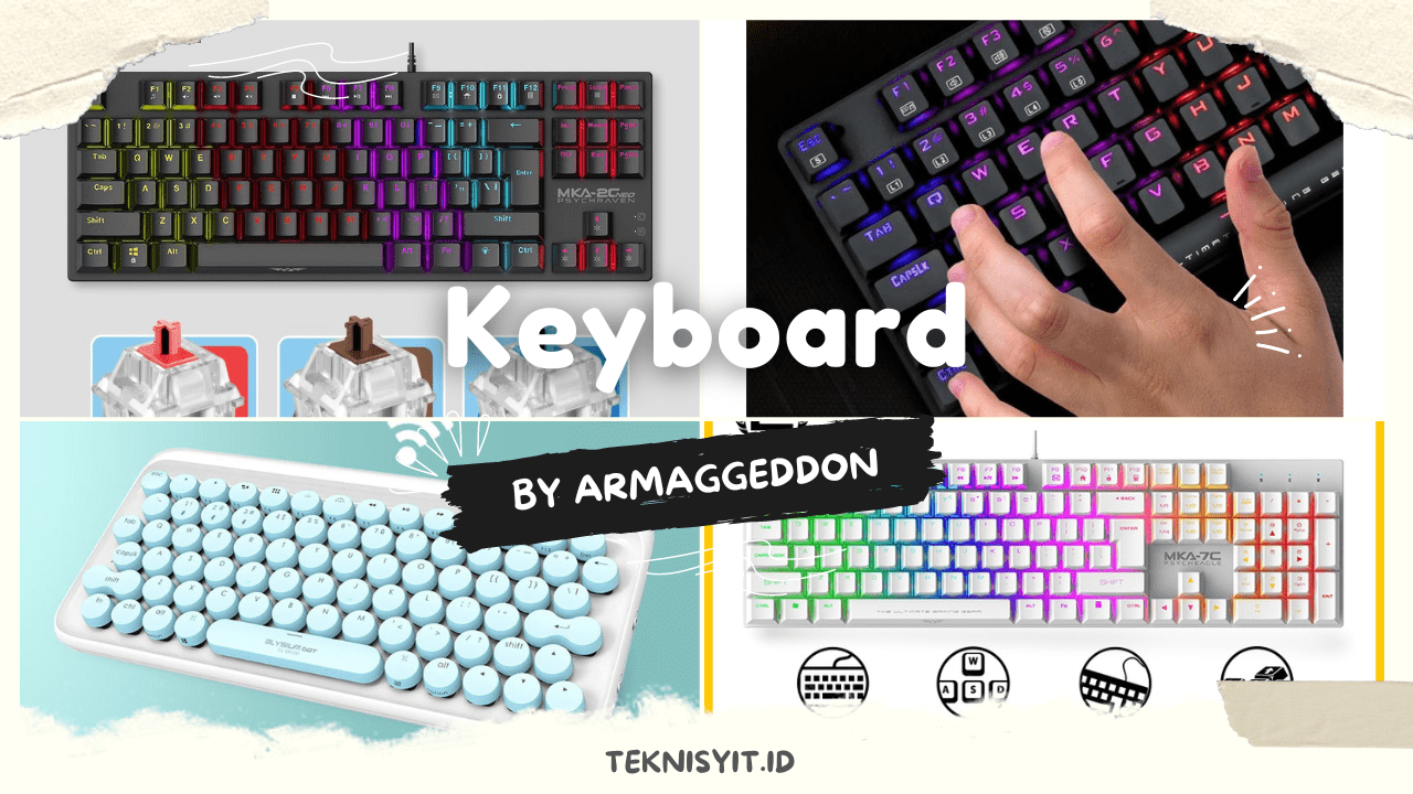 Keyboard Mechanical by Armageddon