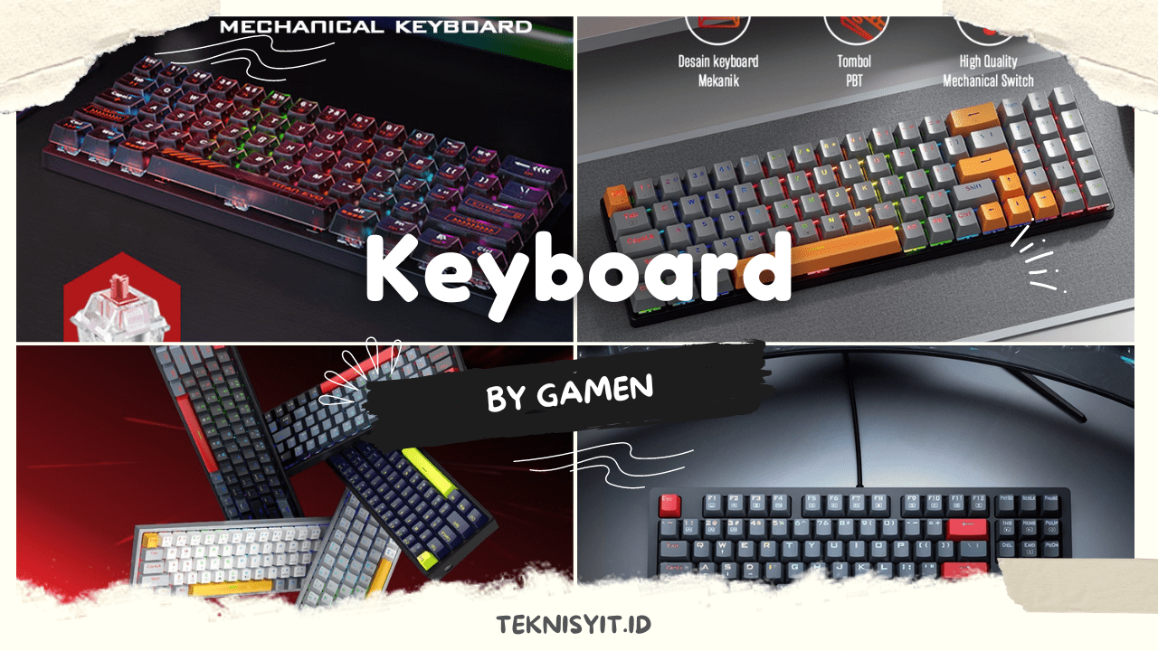 Keyboard Mechanical by Gamen